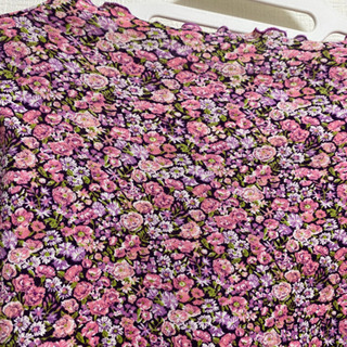 花柄 カットソー チャイルドウーマン トップス ピンク フリル の画像