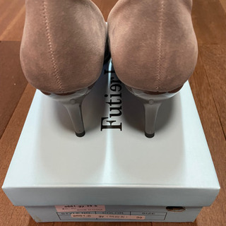 新品　ハイヒール　パンプス　グレー　25cm の画像