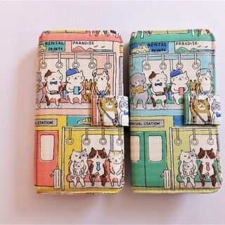 【高円寺】komono maniaさんの猫デザインスマホカバーを...