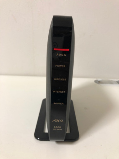 バッファロー無線LANルーターWSR1800AX4-C/NB 美品
