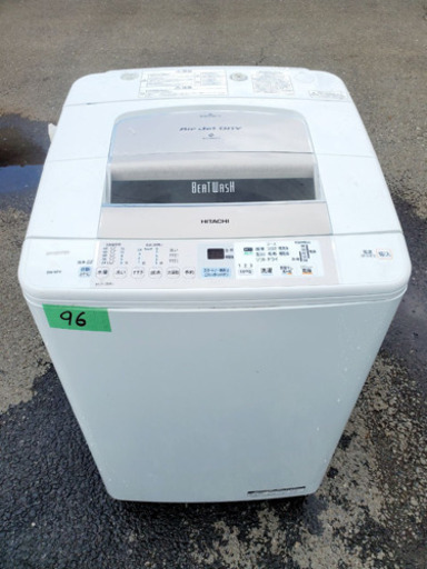 ②‼️9.0kg‼️96番 HITACHI✨日立全自動電気洗濯機✨BW-9PV‼️