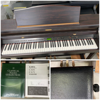 お薦め品‼️KAWAI最高グレード‼️ 電子ピアノ CA91R 2006年の画像
