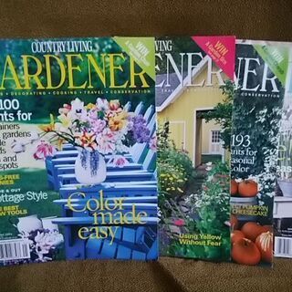 洋雑誌バックナンバー「COUNTRY LIVING GARDEN...