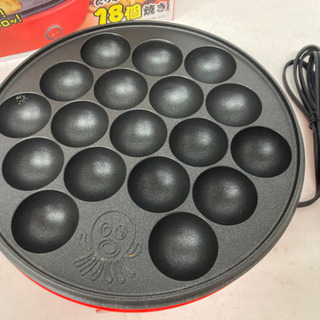 【🐙みんなでたこ焼きパーティー🐙】たこ焼きメーカー たこ焼き器 2015年製の画像