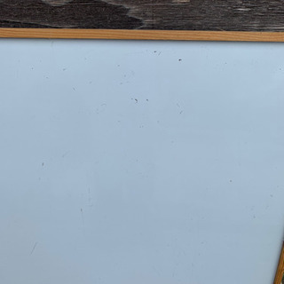 壁掛ホワイトボード&月間予定表(縦書)のセット /中古品の画像