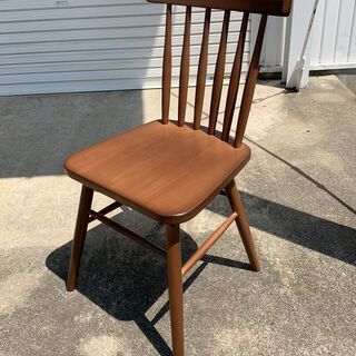 定価4万円 美品！2人掛け用 ダイニングテーブル＆チェア 3点セット 天然木 北欧 モダン おしゃれ 正方形 タンスのゲン 家具 Cの画像