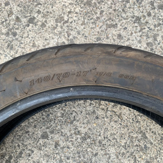 バイク用　廃タイヤの画像