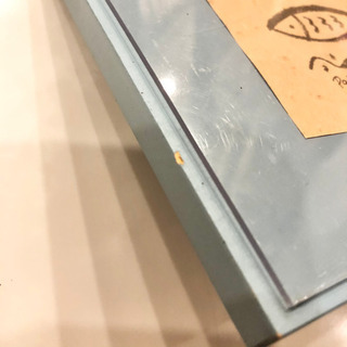 【ネット決済・配送】フォトフレーム　写真たて　写真立て　水色　木製　かわいい　横長　シンプル　デザイン Photo stand album sky blue cute wooden rectangle simple designの画像