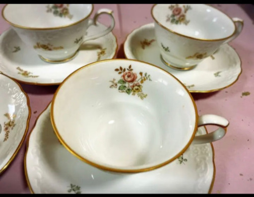 カップ&ソーサー 年代物 Noritake 4個セット