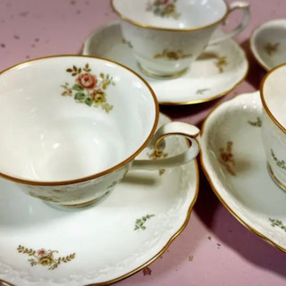 カップ&ソーサー 年代物 Noritake 4個セットの画像