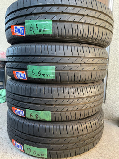 バリ溝16年製　175/65R14 オートバックスMaxrun EVERROAD