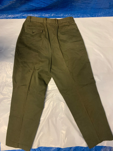 LANCELのメンズズボン×1本＋GLOBAL WORKのチノパンツ×1本
