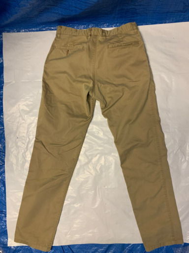 LANCELのメンズズボン×1本＋GLOBAL WORKのチノパンツ×1本