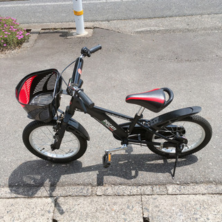 子ども用自転車✨スポーツタイプ✨16インチ　黒色✨鍵なしタイプ✨中古品