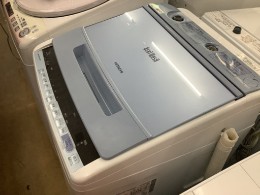 【SALE】大人気ビートウォッシュナイアガラビート洗浄　2018年製　日立　HITACHI   BW−V70C  7kg洗濯機　中古　