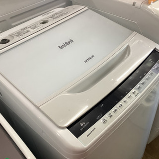 【SALE】人気の大容量洗濯機　日立　HITACHI  ビートウォッシュ　8kg洗濯機　BW−80WVE3  リサイクルショップ宮崎屋　佐土原店21.7.27 k SALE】人気の大容量洗濯機 日立 HITACHI ビートウォッシュ 8kg洗濯機
