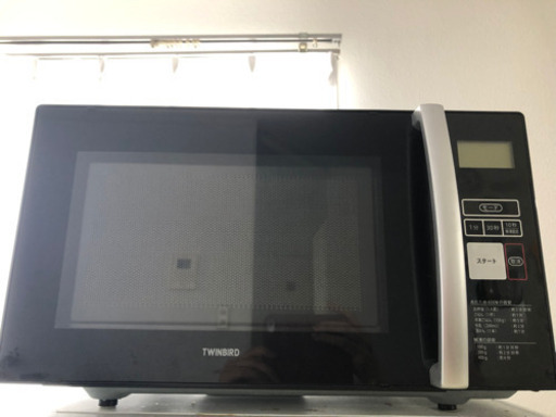 【取引決定】TWINBIRD 電子レンジ DR-600KD型