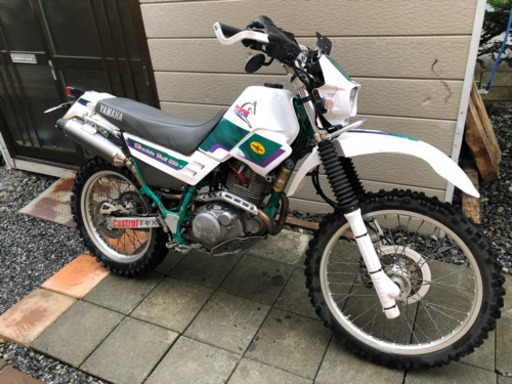 セロー225 林道使用