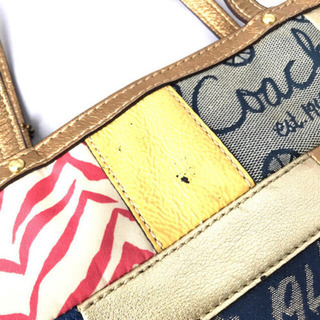 coach パッチワーク バッグ トート コーチの画像