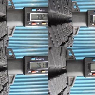 ブリヂストン BLIZZAK VRX 195/60R16 4本 9.5分溝2本と9分溝2本