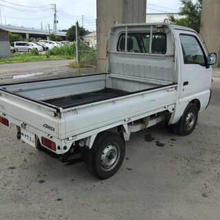【コミコミ価格】軽自動車　軽トラ　H9年式　スズキ　キャリートラック　車検令和3年9月23日　走行3万キロ台　４WD　8803の画像