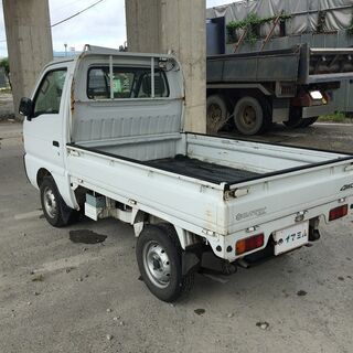 【コミコミ価格】軽自動車　軽トラ　H9年式　スズキ　キャリートラック　車検令和3年9月23日　走行3万キロ台　４WD　8803の画像