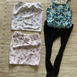 🌸スカート⭐︎オールインワン3点🌸