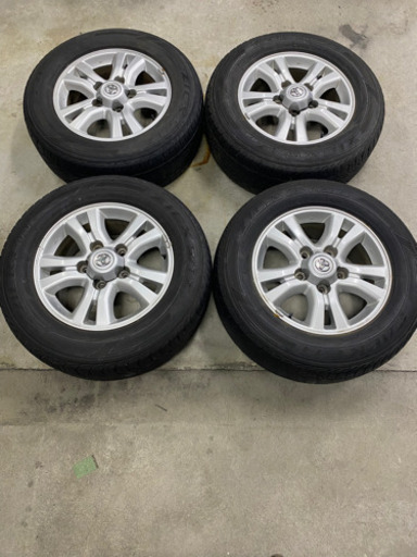 ランクル100系シグナス純正アルミホイール