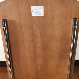 ニューマルチサイドテーブル　ゴトウ　布ポケット付　キャスター　高さ調節可　ベッドサイド　介護の画像