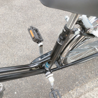 6段階変速ギア付き自転車✨タケダ✨27インチ　黒色✨鍵あり✨中古品✨防犯登録できますの画像