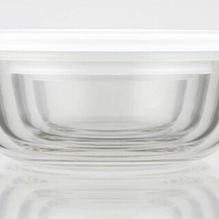 iwaki(イワキ) 耐熱ガラス 保存容器 SS 180ml ×4個セット パックぼうる KBC4130-W1の画像