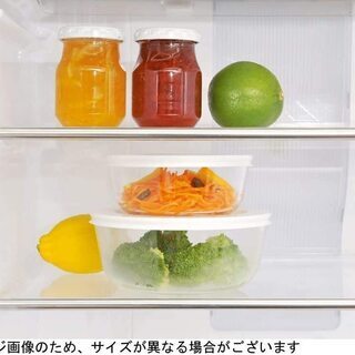 iwaki(イワキ) 耐熱ガラス 保存容器 SS 180ml ×4個セット パックぼうる KBC4130-W1の画像
