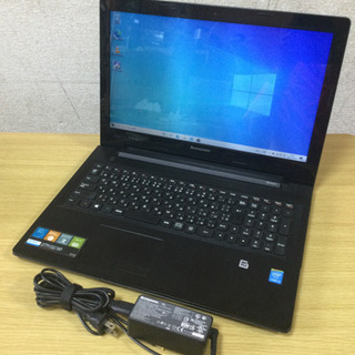 ノートPC lenovo G50-70 20351 win10 / i5 / メモリ4GB /SSD128GB