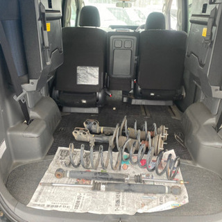 【支払い総額29.8万円】車検令和4年12月 VOXY Tチェーン ダウンサス 社外アルミ Bカメラ スマートキー 片側PWスラ 乗って帰れる！の画像