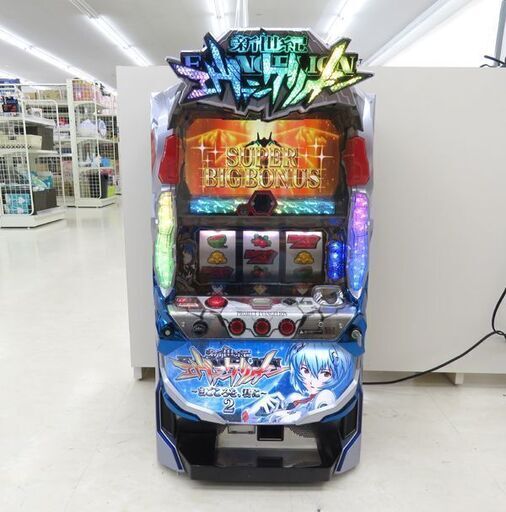 千歳市/恵庭市 パチスロ実機 ビスティ 新世紀エヴァンゲリオン ～まごころを君に～ 2J 機 24V 5号機 スロット 動作確認済み
