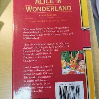 洋書　不思議の国のアリス ALICE in WONDERLAN ディズニーの画像
