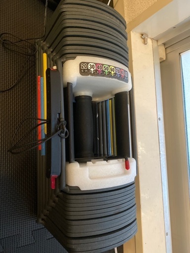 可変ダンベル40kgブロックタイプ