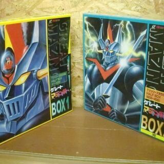 激レア！グレートマジンガー BOX全2巻　56話完結セット レーザーディスク