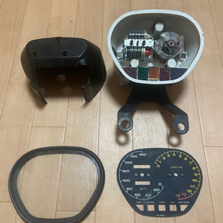 GSX400Sカタナ　スピードメーター不動品　部品取りに