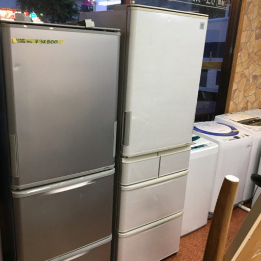 両開き冷蔵庫 424L プラズマクラスター