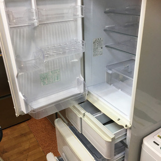 両開き冷蔵庫 424L プラズマクラスター