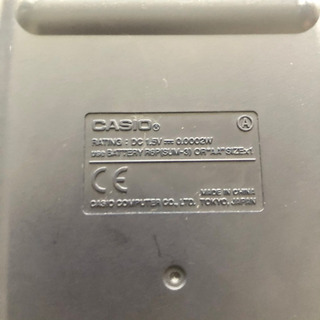 【ネット決済・配送】カシオ　関数電卓  計算機　2行　ディスプレイ　美品　Casio fx-82MS S-V.P.A.M. 240 functions statistics 2-Line display scientific calculatorの画像