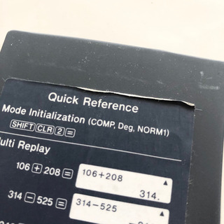 【ネット決済・配送】カシオ　関数電卓  計算機　2行　ディスプレイ　美品　Casio fx-82MS S-V.P.A.M. 240 functions statistics 2-Line display scientific calculatorの画像
