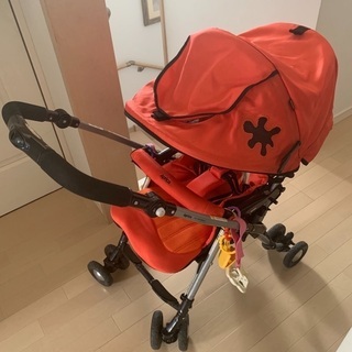 🉐Apricaﾍﾞﾋﾞｰｶｰﾊﾟｲﾚｰﾂ太陽のｵﾚﾝｼﾞほぼ美品...