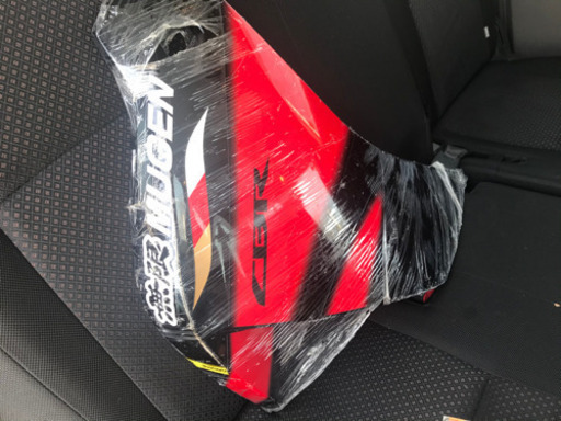 CBR250R 無限カラー　スマホホルダー、右側予備装甲（新品）付き