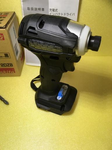 【最新型新品】マキタ 18V インパクトドライバー　TD172D 