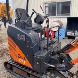 日立　バックホー