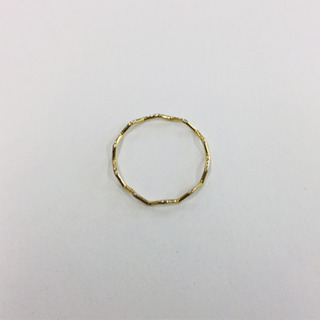 イエローゴールド指輪の画像