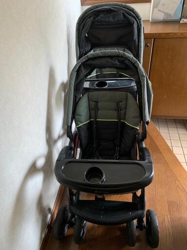 Sit& 支架 双 Pistachio Baby Trend ベビートレンド