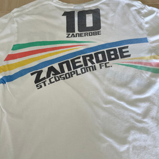 【ZANEROBE】Tシャツ2枚　ゼンローブ  COSATシャツ　white&blackの画像